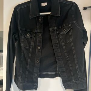 AG ‘The Robyn’ slim jacket in Blacn